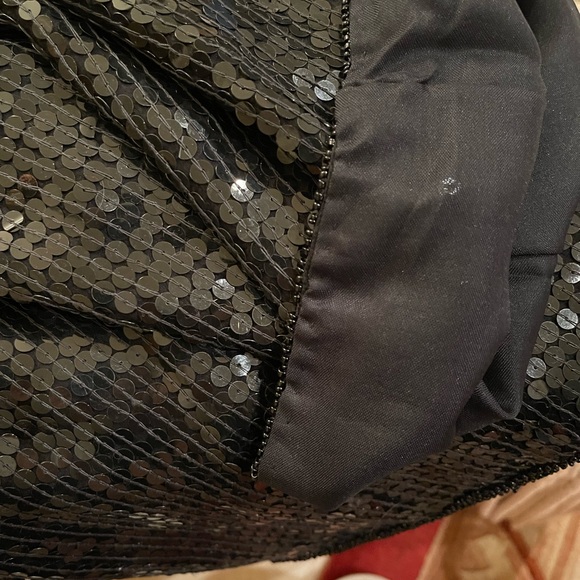 Vintage Creative Creations black sequin pant - Picture 3 of 11